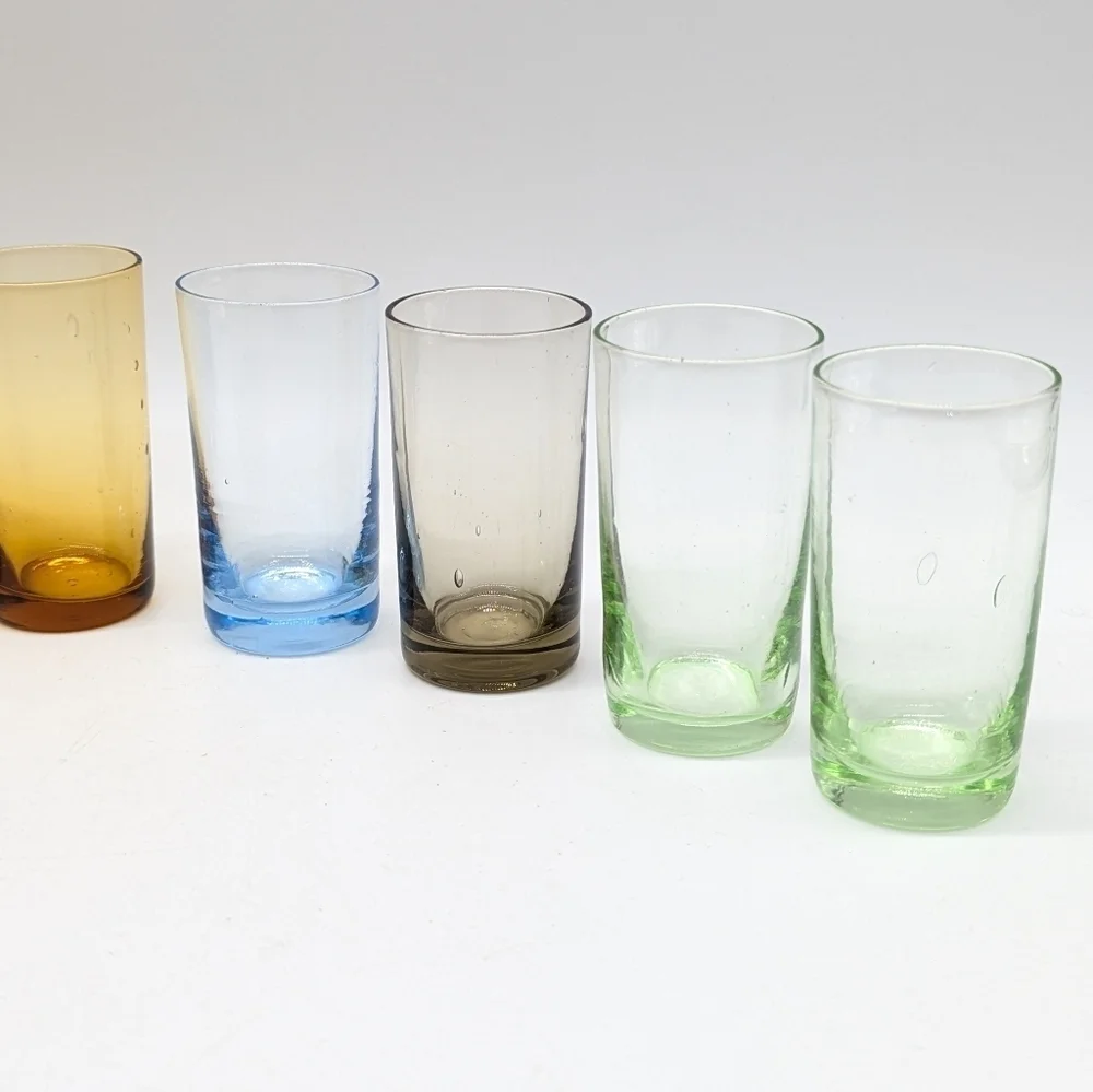 Vintage Shot Glass Bundle Of 8